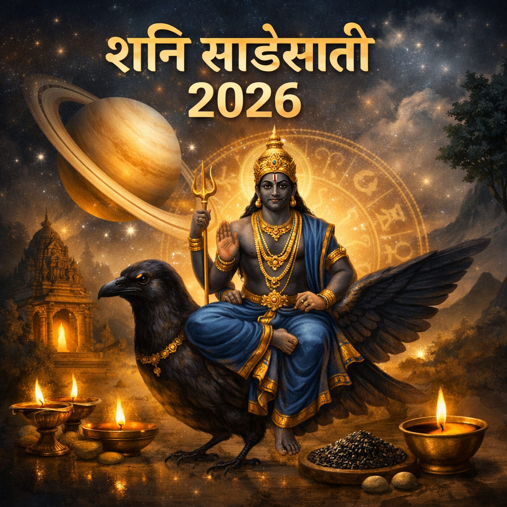 शनि साडेसाती 2026: कोणत्या राशींवर प्रभाव? उपाय आणि मार्गदर्शन
